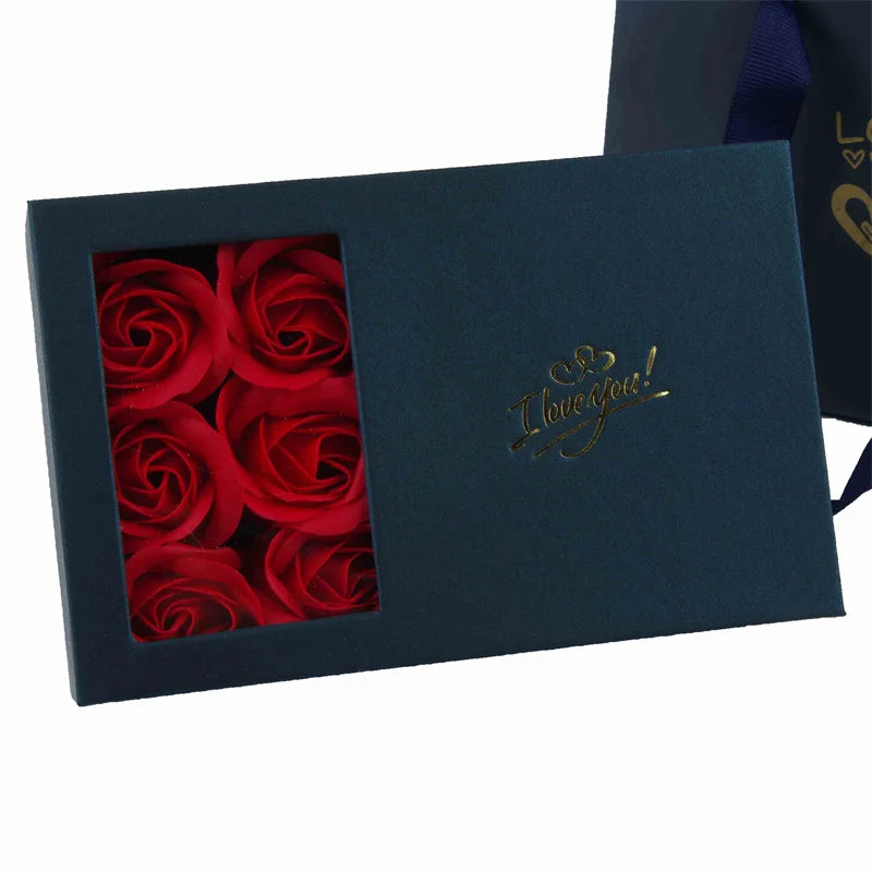 💍 Pudełko Biżuteria z Różami 3 warianty • Idealne na zaręczyny i prezent