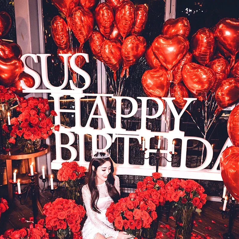 ❤️ Balony Serca (10 szt.) – Efekt WOW - miłość unosi się w powietrzu