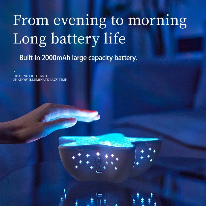 🌊 Rozgwiazda LED – magiczny projektor światła 🌟