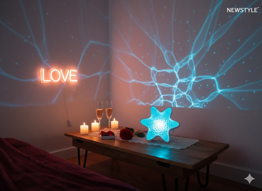 🌊 Rozgwiazda LED – magiczny projektor światła 🌟